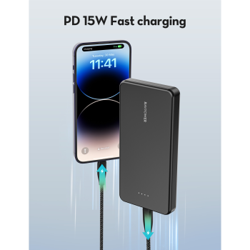 پاوربانک ۱۵ وات RP-PB1215 با ظرفیت ۱۰۰۰۰